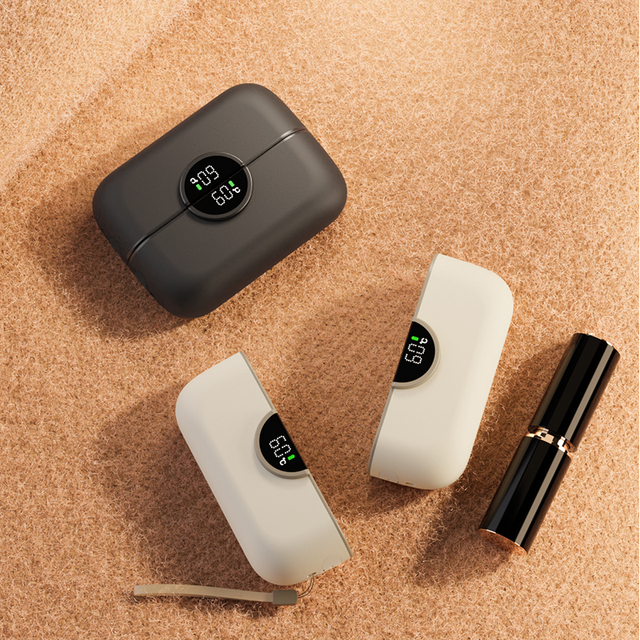 Magnetic Hand Warmer 2 in 1 6000mAh USB Rechargeable Portable Hand Warmer Digital Display Hand Warmers