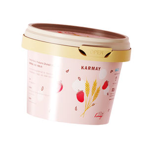 Los productos más vendidos PP 150ml Clear Mini Gelato Cup con Tamper Evident Yoghurt Cup con tapa para yogur - Product Image 1