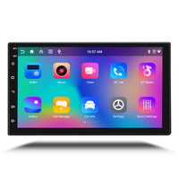 نظام ملاحة GPS للسيارة مع ذاكرة وصول عشوائي 4+64 جيجابايت، راديو أندرويد مع ميزة Mirror Link، ضمان لمدة 12 شهرًا، معالج Rockchip RK3326