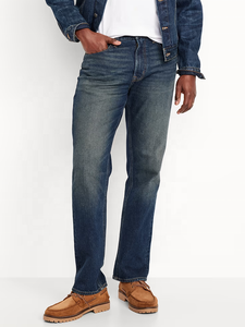 <span class=keywords><strong>Jeans</strong></span> da <span class=keywords><strong>Uomo</strong></span> Personalizzati OEM di Alta Qualità, <span class=keywords><strong>Blu</strong></span> Chiaro, Vestibilità Dritta, Produttore con MOQ Basso, <span class=keywords><strong>Jeans</strong></span> Casual Larghi Stile Carpenter per <span class=keywords><strong>Uomo</strong></span> - Product Image 4