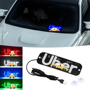 Nouveau 6V/12V USB <span class=keywords><strong>Taxi</strong></span> LED Voyant pour voitures pour l'identification de voiture Rénovation Utilisation Catégorie-Autres accessoires de lumière de voiture - Product Image 4