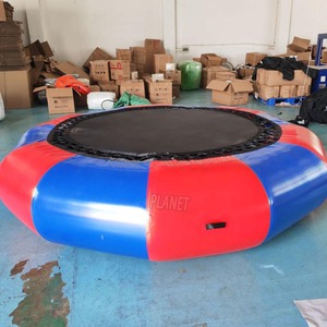 Trampolín Inflable Flotante Divertido, Trampolín Acuático Inflable <span class=keywords><strong>para</strong></span> Niños y Adultos - Product Image 4