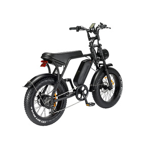 JZ01 UE EE. UU. Almacén Stock V8 <span class=keywords><strong>H9</strong></span> 2,0 3,0 Motor Central 15AH Acero Fatbike Bicicleta eléctrica 250W 20 pulgadas Fat Tire Adulto - Product Image 5