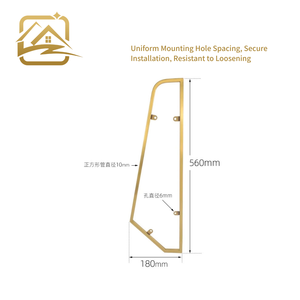 Factory Wholesale Supplier Modern Luxury D Type Sofa Irregular Decorative Frame Golden Metal Armrest Frame Furniture Living Room - Product Image 3