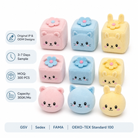Jouet Squishy en Peluche à Remontée Lente, Doux, Sensoriel, Confortable, Anti-stress, Cadeau, Forme Personnalisée, OEM, ODM, Marque Privée, Vente en Gros
