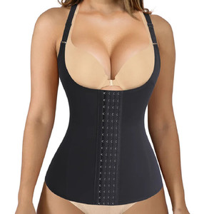 <span class=keywords><strong>Corset</strong></span> amincissant pour femmes Colombianas, <span class=keywords><strong>gaine</strong></span> de modelage, ceinture de maintien, bande de modelage, <span class=keywords><strong>gaine</strong></span> amincissante, plis plats, plumes - Product Image 2