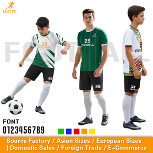 Maillot de sport d'été respirant et à séchage rapide, personnalisable pour équipes, uniforme d'entraînement de football, basketball, soccer, short - Product Image 2