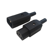 Kabelst ecker 15A 250V 14AWG DOA 10mm USA Standard IEC 60320 C14 C13 für UL CCC TÜV CE-Zulassung