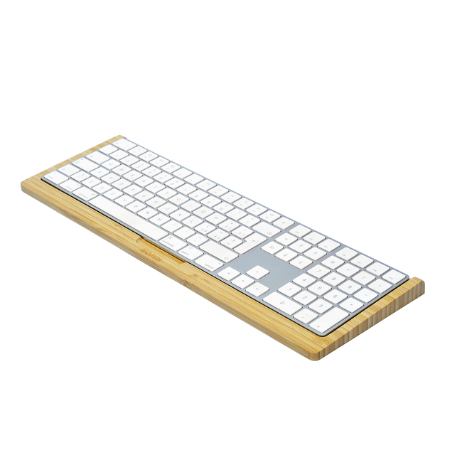 Samdi Standing Desk Magic Keyboard Bracket Frame Desktop Wooden Ergonomic Computer Keyboard Tray