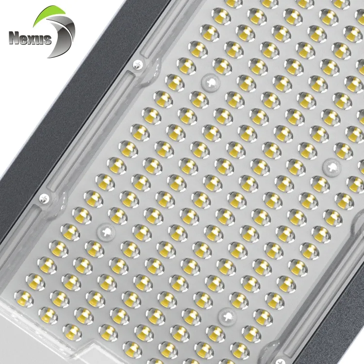 Luz de rua IP66 de alumínio para uso exterior, eficiência de alta luminosidade, à prova d'água, lâmpada LED IP65 50 100 150 200w