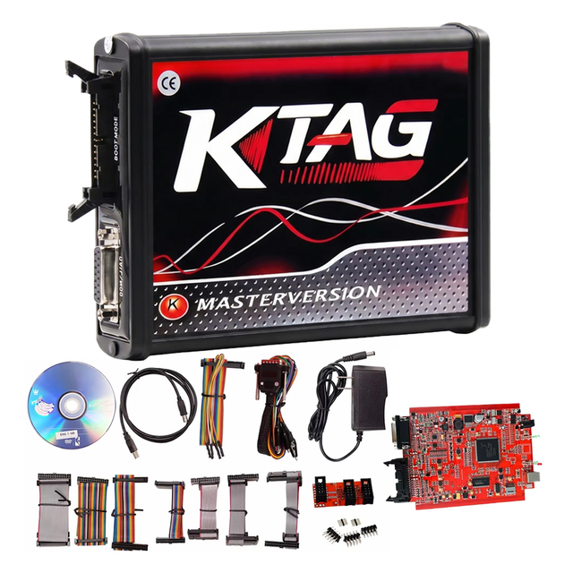 Professional KTAG V7.020 Master EU Online V2.25 ECU Chip Tuning Tool Unlimited Tokens ECU Programmer for Car Tractor