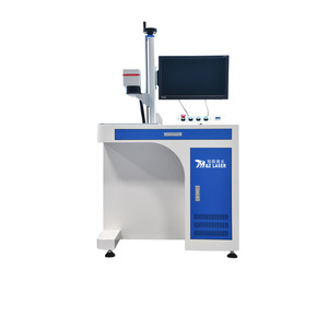 Mz Laser Fiber Laser Marking <b>Machine</b> Bench Top High Accuracy Metal <b>Engraving</b> Equipment - Product Image 1