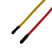 Ntc Thermistor 8K Baterai Epoxy Resin Coating Ntc Sensor Suhu Epoxy Termistor Probe Sensor Industri