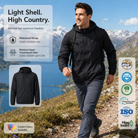 Veste Softshell Homme d'extérieur Coupe-Vent Imperméable Respirante Technique Légère pour la Randonnée - Fournisseur en Gros