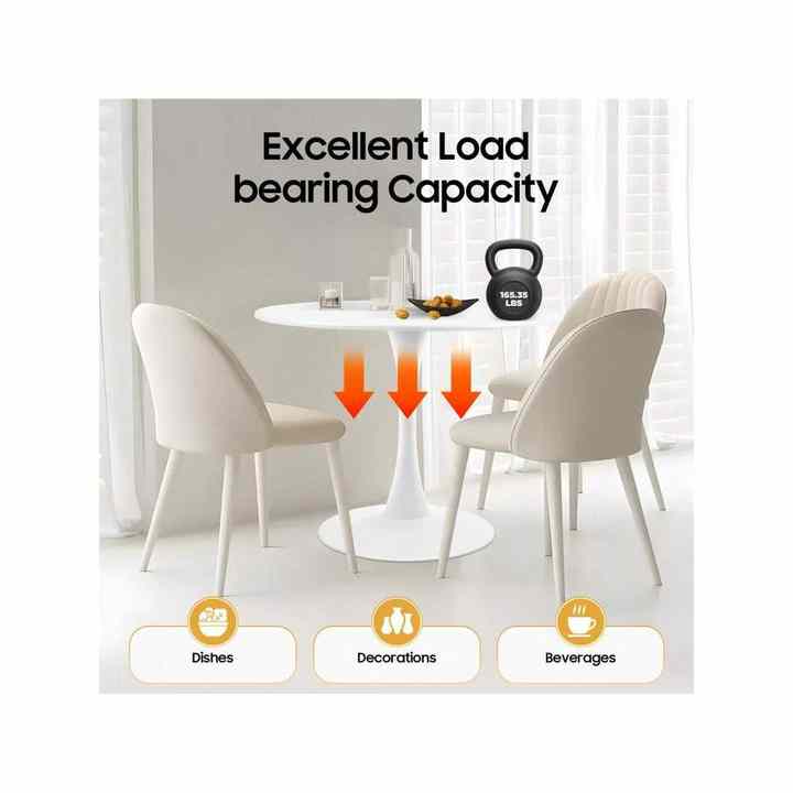 31.5\" Patio Table for Kitchen Balcony Leisure Passage End Coffee Office & Living Room-Durable Coffee Table for Home Use