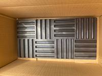 Patins anti-vibration en caoutchouc de type SD carrés NR/SBR/NBR, pieds en caoutchouc, isolateurs anti-vibration