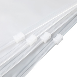 Custom Underwear <b>Packaging</b> <b>Bag</b> 100% PE Material Reusable Inner <b>Packaging</b> With Zipper Closure For Clothing Storage - Product Image 2