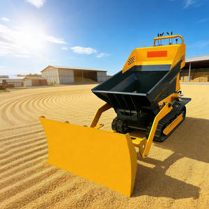Petite pelle à bande transporteuse, camion à benne basculante de type chenille, stockage de céréales, collecte de paillis, poussée de neige, poussée de terre, peut être remplacée par une variété - Product Image 5