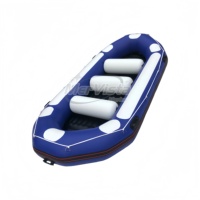 Bateau pneumatique léger en PVC pour eaux vives, Packraft 430 cm, Packraft gonflable / Raft à vélo, Kayak à pagaie