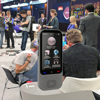 Machine de traduction intelligente AI portable OEM S80 Pro 138 en ligne 19 Traducteur de langue hors ligne avec système d'exploitation Android et écran couleur