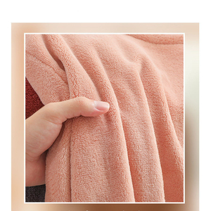 Pyjama en molleton de <span class=keywords><strong>corail</strong></span>, manches longues, pour homme et femme, vêtements de nuit, automne et hiver, vente en gros, collection 2022 - Product Image 6
