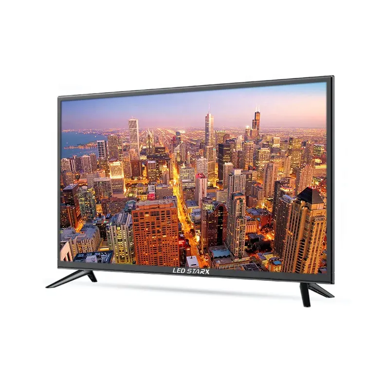 TV LCD LED de fábrica China sin bisel TV inteligente 4K de 55 pulgadas
