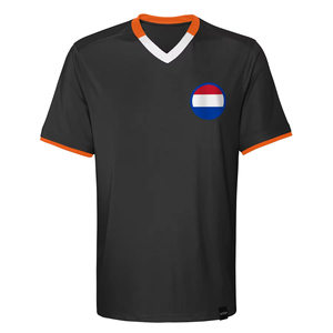 เสื้อฟุตบอลทีมชายโปรตุเกส สีแดง คอวี ปักโลโก้ แขนสั้น ผ้าโพลีเอสเตอร์ ระบายอากาศได้ดี ชุดกีฬาสำหรับผู้ใหญ่ ทรงปกติ - Product Image 3