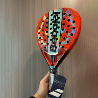 Raquette de padel en fibre de carbone Lacerta Padel Air Viper modèle 2026, vente en gros d'usine, OEM, pour joueurs professionnels