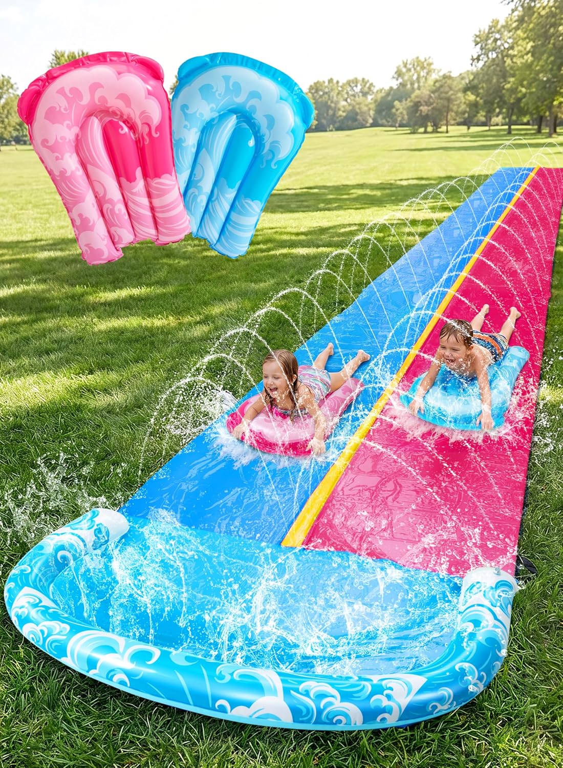 Blue pink
