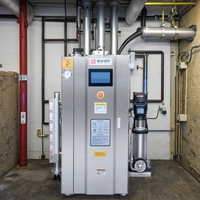 Nouvelle chaudière à vapeur électrique industrielle à haute efficacité, automatique, en acier inoxydable, verticale, basse pression, à économie d'énergie, de haute qualité