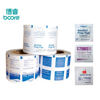 Rouleau de papier aluminium personnalisé en gros, papier aluminium enduit pour l'emballage des lingettes humides jetables