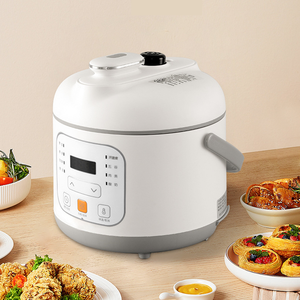 Petite autocuiseuse électrique intelligente en acier inoxydable de 1,8 L, 500 W, avec fonction de réservation, cuisson rapide, pression automatique, pour la maison - Product Image 3