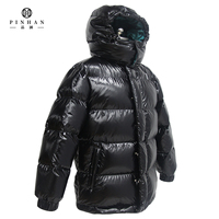 Manteau en duvet de canard imperméable de style bulle Vêtements d'extérieur chauds Veste bouffante d'extérieur épaisse Manteau en duvet personnalisé Veste pour hommes