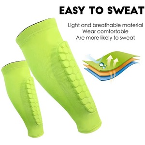 Protector <span class=keywords><strong>de</strong></span> <span class=keywords><strong>Espinilleras</strong></span> <span class=keywords><strong>de</strong></span> Fútbol <span class=keywords><strong>de</strong></span> Alta Calidad con Diseño <span class=keywords><strong>de</strong></span> Panal <span class=keywords><strong>de</strong></span> Abeja Personalizado - Product Image 3