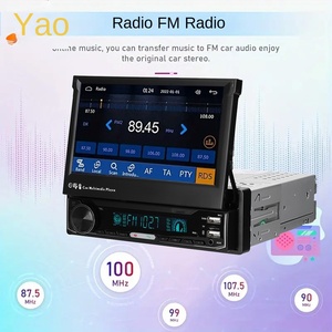 Autoradio Multimediale MP5 OLIVER con Schermo Telescopico Automatico da 7 Pollici per CarPlay Wireless, Audio e Video, con Funzione di Retromarcia - Product Image 1