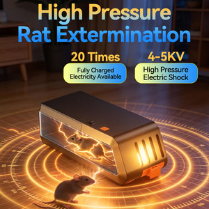 Trampa para Ratones de Alto Voltaje, Eficaz y Humana, Funciona con 4 Pilas AA, Control de Plagas en Interiores, Reutilizable - Product Image 1
