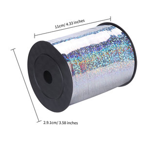 5Mm 500 Yards Bạc Kim Loại Ba Chiều Curling Ribbon Nhựa <span class=keywords><strong>PP</strong></span> Chuỗi Bóng Ribbon Cho Giáng Sinh Hộp Quà Tặng Đóng Gói - Product Image 2