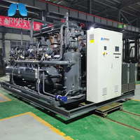 Sistema de compresor de CO2 verde para seguridad, unidad de bomba de barril CE R744, enfriador de aire, cámara frigorífica transcritural