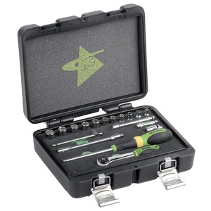 Fasangas <b>Socket</b> Wrench Set 18-Piece Metric Automotive Repair Tool Kit - Product Image 1