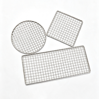 Grille de refroidissement en treillis métallique en acier inoxydable 304 de qualité alimentaire personnalisée pour barbecue et cuisson