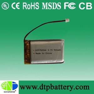 Pin Sạc Lithium Polymer 3.7V 500Mah 752540P - Product Image 4