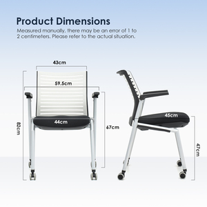 Silla Plegable Apilable de Alta Calidad para Salas de Reuniones, Diseño Moderno para Hogar, Oficina, Escuela y Hospital, Venta al Por Mayor - Product Image 5