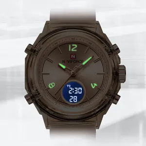 Reloj NAVIFORCE para Mujer, Marca de Lujo, Resistente al Agua, Original, Digital LED, Fecha, <span class=keywords><strong>Semana</strong></span>, Reloj de Pulsera de Silicona, Modelo 7109 - Product Image 3