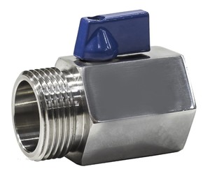 Conexión de Bola Mini de Latón de Media Pulgada de Calidad Premium M X F para la Industria del Petróleo y Gas - Product Image 2