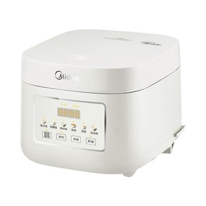 Cuiseur à riz Midea MB-3E91LS avec cuve intérieure en acier inoxydable 316L, fonction faible teneur en sucre, design carré électrique - Product Image 1