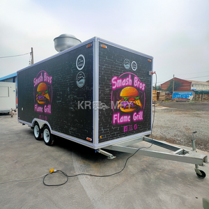 Remolque Móvil para Comida, BBQ y Hot Dogs, Totalmente Equipado, 5m, de Fibra de Vidrio, Tipo Food Truck - Product Image 3