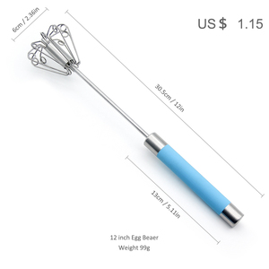 YF <span class=keywords><strong>de</strong></span> acero inoxidable semiautomática mano huevo <span class=keywords><strong>palas</strong></span> y crema mezclador Manual volverse batidor <span class=keywords><strong>de</strong></span> huevos - Product Image 6