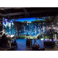 Pantalla LED de producción virtual P1.9 P2.6 XR con 7680Hz, video wall de fondo de estudio inmersivo 3D, adecuado para efectos especiales