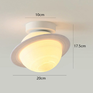 Nordic Modern Saturn Planet LED Ceiling <strong>Light</strong> <strong>Fixture</strong> for Kids Room Bedroom Hallway <strong>Nursery</strong> Creative Lamp Home Decor Lighting - Product Image 6