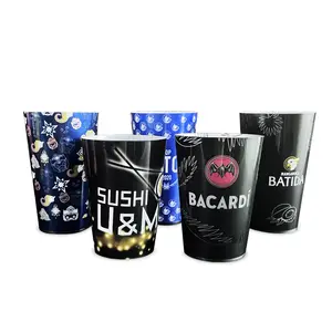 Flash Light Up Cups Party Cups Met Lampjes Op Maat Gemaakte Plastic Led Knipperende Cups Voor Bar Nachtclub